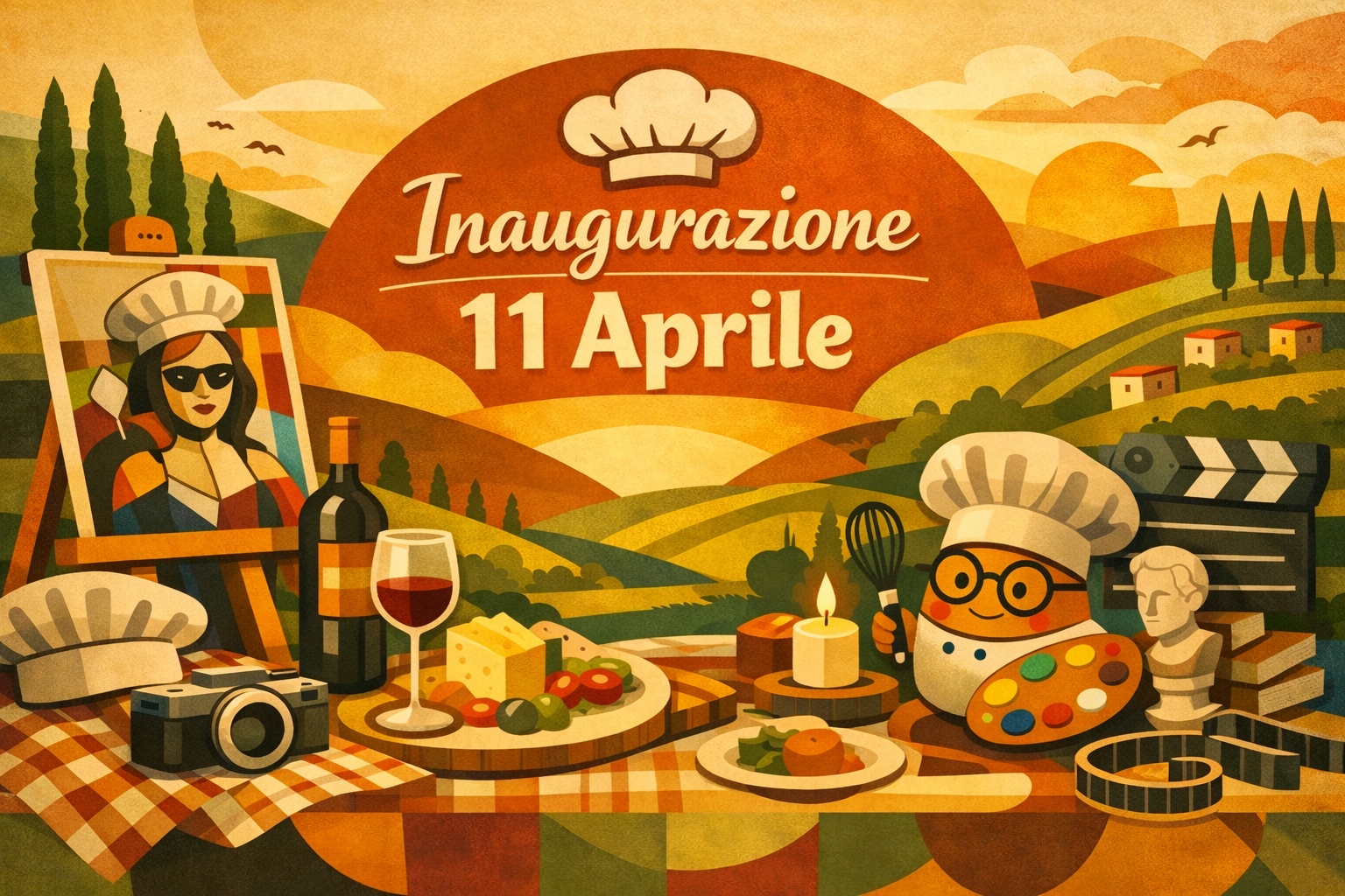 Inaugurazione a Tavola con Colle Picchioni