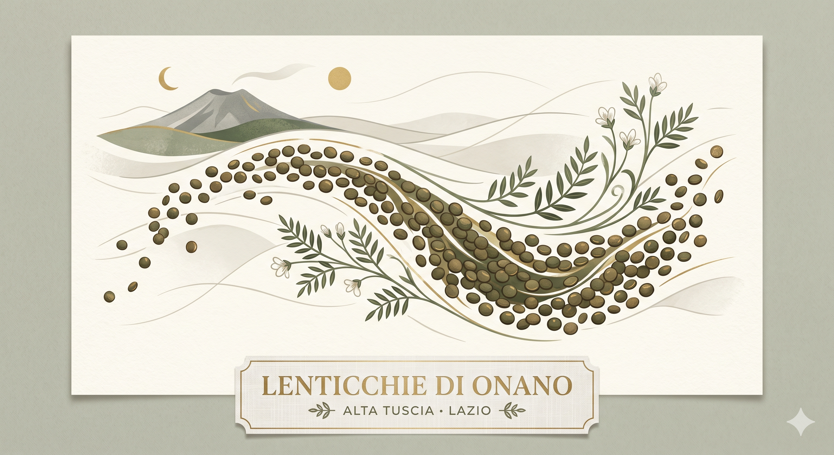 25 Aprile Le lenticchie di Onano